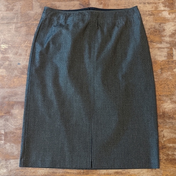 KAREN KANE Instyle Skirt Stretch Pencil Vintage Mini Gray Charcoal Women's - Picture 2 of 4